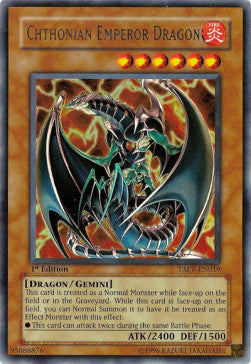 Drago Imperatore Chthoniano - Tactical Evolution (Ultra Rare) [TAEV-019]