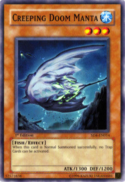 Manta del Fato Incedente - Structure Deck: Fury From The Deep (Common) [SD4-014]