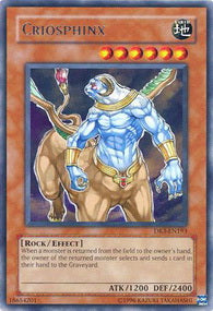 Criosfinge - Structure Deck: Invincible Fortress (Common) [SD7-010]