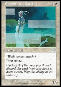 Barriera Scintillante - Saga di Urza (Uncommon) [USG-50]