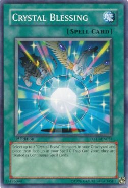 Benedizione Cristallo - Force of the Breaker (Common) [FOTB-034]