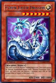Cyber Drago Laser - Duelist Pack: Zane Truesdale (Rare) [DP04-003]