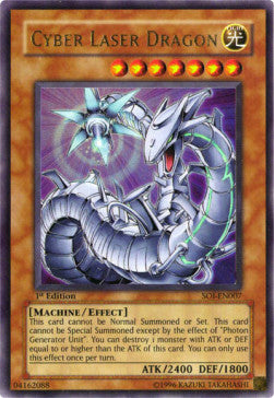 Cyber Drago Laser - Shadow of Infinity (Ultra Rare) [SOI-007]
