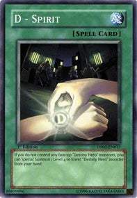 Spirito del Destino - Duelist Pack: Aster Phoenix (Common) [DP05-017]