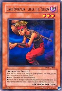 Dark Scorpion - Chick il Codardo - Dark Revelation 1 (Common) [DR1-188]