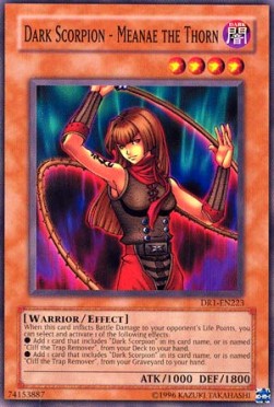 Dark Scorpion - Meanae la Spina - Dark Revelation 1 (Common) [DR1-223]