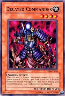 Comandante Decaduto - Dark Revelation 1 (Common) [DR1-065]
