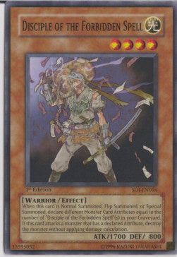 Discepolo della Magia Proibita - Shadow of Infinity (Common) [SOI-016]