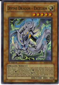 Excelion - Drago Divino - Shadow of Infinity (Super Rare) [SOI-033]