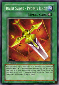Spada Divina - Lama della Fenice - Structure Deck: Warrior's Triumph (Common) [SD5-018]