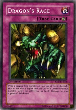 Rabbia del Drago - Structure Deck: Dragon's Roar (Common) [SD1-024]