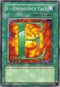 E - Emergenza - Duelist Pack: Jaden Yuki 2 (Common) [DP03-017]