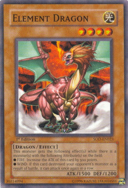 Drago Elementale - Soul of the Duelist (Common) [SOD-023]