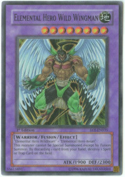 Uomo Alato Selvaggio EROE Elementale - Enemy of Justice (Super Rare) [EOJ-035]
