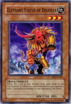 Statua dell'Elefante del Disastro - Dark Revelation 2 (Common) [DR2-187]