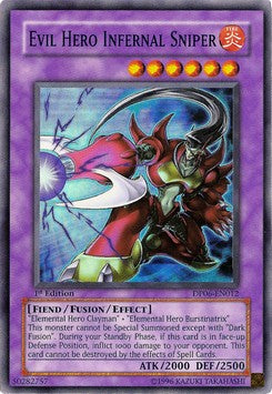 Cecchino Infernale EROE Malvagio - Duelist Pack: Jaden Yuki 3 (Super Rare) [DP06-012]