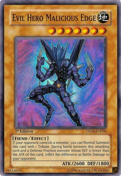 Malicious Edge EROE Malvagio - Duelist Pack: Jaden Yuki 3 (Super Rare) [DP06-006]