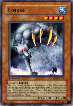 Fenrir - Structure Deck: Fury From The Deep (Common) [SD4-008]