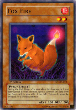 Volpe di Fuoco - Structure Deck: Blaze of Destruction (Common) [SD3-013]