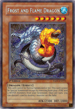Drago di Ghiaccio e Fiamma - Tactical Evolution (Secret Rare) [TAEV-033]