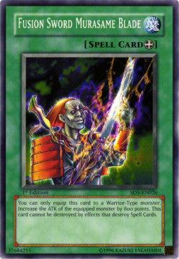Spada-Fusione Lama Murasame - Structure Deck: Warrior's Triumph (Common) [SD5-026]