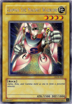 Guerriero Magnetico Gamma - Duelist of the Roses (Secret Rare) [DOR-E003]
