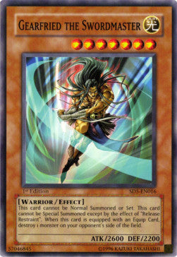 Spadaccino Sacro - Gearfried il Cavaliere di Ferro - Structure Deck: Warrior's Triumph (Common) [SD5-016]