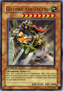 Gilford la Leggenda - Structure Deck: Warrior's Triumph (Ultra Rare) [SD5-001]