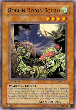 Squadra di Ricognizione Goblin - Light of Destruction (Common) [LODT-033]