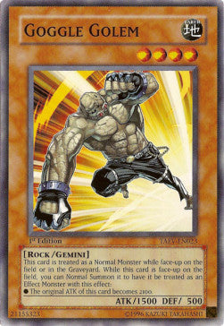 Goggle Golem - Tactical Evolution (Common) [TAEV-023]