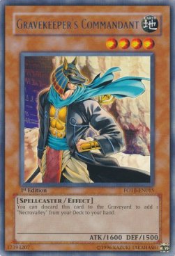 Comandante dei Custode di Tombe - Force of the Breaker (Rare) [FOTB-015]