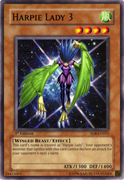 Lady Arpia 3 - Structure Deck: Lord of the Storm (Common) [SD8-015]