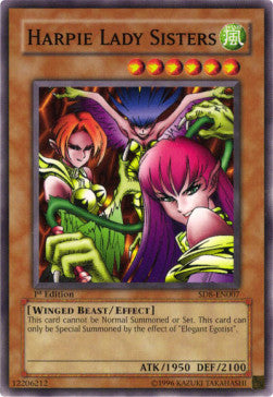 Sorelle Arpie - Structure Deck: Lord of the Storm (Common) [SD8-007]