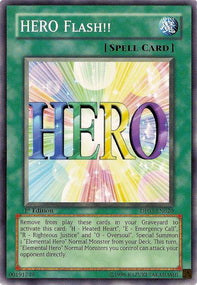Hero Flash!! - Duelist Pack: Jaden Yuki 2 (Common) [DP03-020]