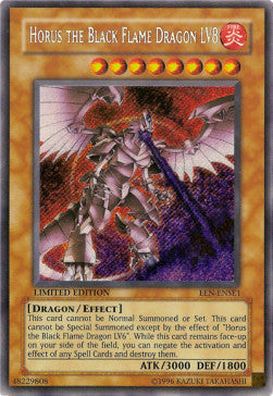 Horus il Drago della Fiamma Oscura LV8 - Elemental Energy (Secret Rare) [EEN-SE1]