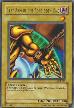 Braccio Sx del Proibito - Legend of Blue Eyes White Dragon (Ultra Rare) [LOB-123]