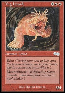 Lucertola delle Cavità - Saga di Urza (Uncommon) [USG-227]