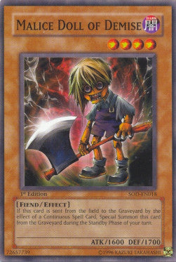 Malice Bambola del Testamento - Soul of the Duelist (Common) [SOD-018]
