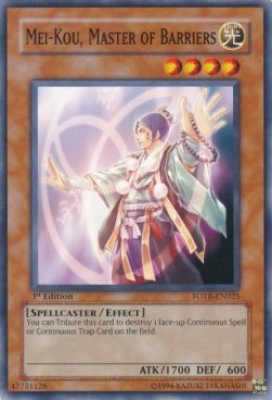 Mei-Kou, Maestro delle Barriere - Force of the Breaker (Common) [FOTB-025]