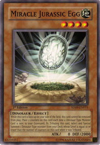 Uovo Giurassico Miracoloso - Structure Deck: Dinosaur's Rage (Common) [SD09-015]
