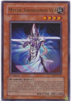 Spadaccino Mistico LV4 - Soul of the Duelist (Ultra Rare) [SOD-012]