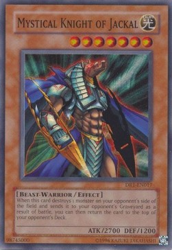 Cavaliere Mistico dello Sciacallo - Dark Revelation 1 (Super Rare) [DR1-017]
