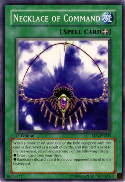 Amuleto del Comando - Structure Deck: Blaze of Destruction (Common) [SD3-025]