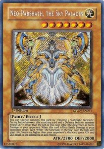 Neo-Parshath, Paladino del Cielo - Strike of Neos (Secret Rare)