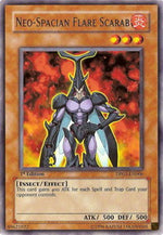 Scarabeo Fiammata Neo-Spaziale - Duelist Pack: Jaden Yuki 2 (Rare) [DP03-006]