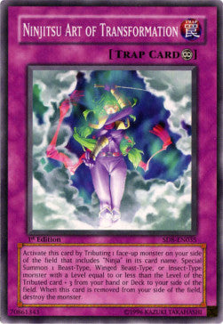 Arte della Trasformazione Ninjitsu - Structure Deck: Lord of the Storm (Common) [SD8-035]
