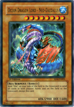 Signore dei Draghi dell'Oceano - Neo Dedalo - Structure Deck: Fury From The Deep (Ultra Rare) [SD4-001]