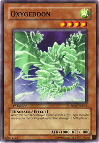 Oxygeddon - Structure Deck: Dinosaur's Rage (Common) [SD09-011]