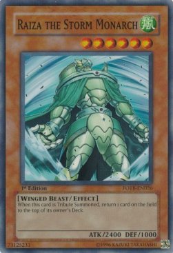 Raiza il Monarca della Tempesta - Force of the Breaker (Super Rare) [FOTB-026]