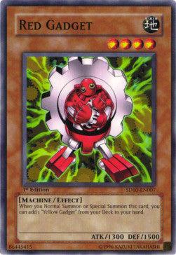 Congegno Rosso - Structure Deck: Machine Re-Volt (Common) [SD10-007]